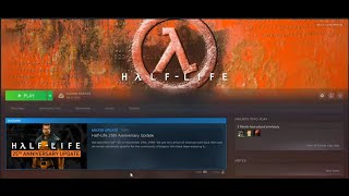 Half-Life - 25th Anniversary 1998 - Full Playthrough - PC Steam (November 2023)