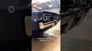 Sound on! Take in the sound of the 440ci Big block Mopar V8🔊 #mopar #v8 #exhaust