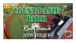 Count Basie Park | Red Bank, New Jersey | 4K Drone Footage #redbank