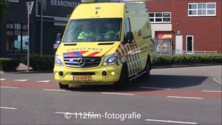 A1 Nieuwe Ambulance  20-104 Met Spoed Naar Een Melding In Bergen Op Zoom