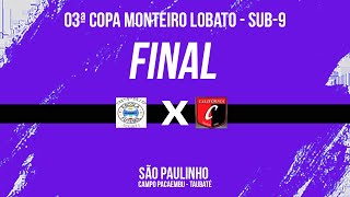 Grêmio Jgsports - Tremembé  X  Califórnia  | FINAL OURO F7 - Sub-09