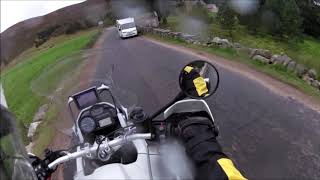 Scotland 2018: Inverness tot Dunfermline via Cairngorms national park filmed from BMW R1200GS