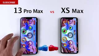 13 pro max  vs xs max / test