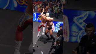 The Rock Destroys Cody Rhodes With Rock Bottom WWE #shorts #wwe #wwe2k24 #fagaming