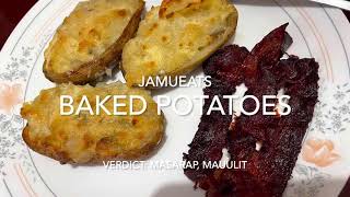 Baked Potatoes with Cream Cheese ni Jamueats