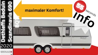 Dethleffs Beduin Scandinavia 690 BQT| maximaler Komfort #SEEDUU