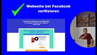 Webseite bei Facebook verifizieren