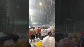 【F1 シンガポールGP突然のスコール☔️】#f1 #formula1 #singaporegp #racing