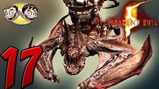 Resident Evil 5 Co-op Gameplay Walkthrough - PART 17 - Batslug Boss Fight - BroBrahs