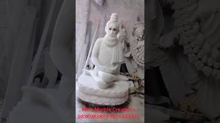 Best White Stone Loknath Baba Murti | Factory In Kolkata | marble Idol | stone murti #shorts #murti