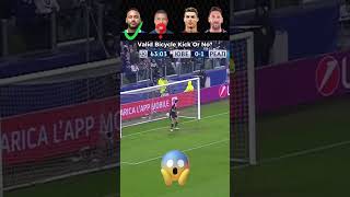 Ronaldo vs Messi vs Neymar vs Mbappe Bicycle Kick #football