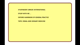 DAY 20_STUDYBUDDY_MRCGP_INTL OXFORD HANDBOOK OF GP