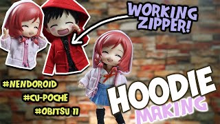 Nendoroid Doll Hoodie Making tutorial