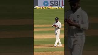 Virat Kohli Wankhede Test Match #cricket #indiavsnewzealandtestseries #viratkohli