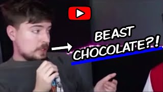 MrBeast’s New Feastable Chocolate!   #mrbeast #feastables #shorts @MrBeast