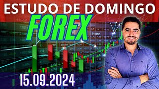 ESTUDO DO FOREX|EURUSD - USDJPY - GBPUSD - DXY 15 09 2024