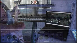 Juno-6, Guitar, VCV + Plugins (Valhalla Supermassive / Aberrant Digitalis / Sound Toys Crystalizer)