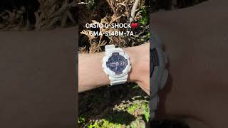 Casio G-SHOCK GMA-S140M-7AER : une superbe montre incassable au design sportif, étanche à 20 bar !