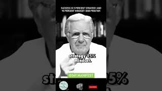 SUCCESS IS 5 PERCENT STRATEGY AND 95 PERCENT MINDSET- BOB PROCTOR #bobproctor #bobproctorquotes #win