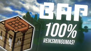 Kaip pasidaryti crafting table? [100% Veikia !!!]