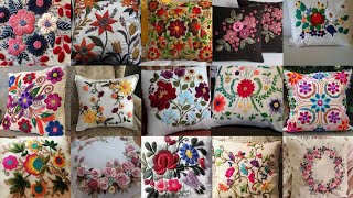 Extremely stunning hand embroidered cushion - pillow covers designs bridal cousion covers pattern