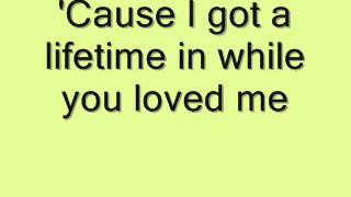 rascall flatts while you loved me lyrics