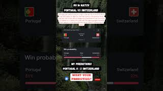 RO 16!! Portugal vs Switzerland who will get the last ticket?!!🔥 #fifaworldcup #short #ad #ronaldo