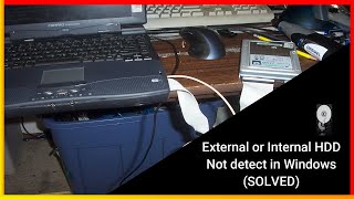 How To Fix External Hard Disk Not Detecting In Windows (No Drive Letter)