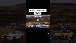 GUESS THE CAR BY SOUND | CAR LOGO QUIZ #shorts