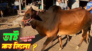 ভাই কত নিলো ২০২৩ ? | Qurbani Cows Aftabnagar Gorur Hat 2023 Part 02 | Bhai Koto Nilo ?