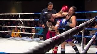 Holly Supple v Lauren Robazza - Muay Thai