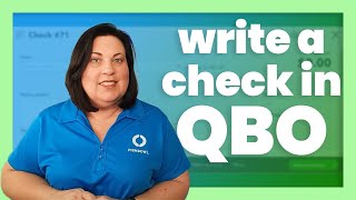 How to Write a Check in QuickBooks Online | QuickBooks & More