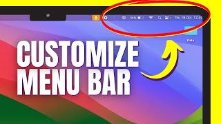 Customize Menu bar on Mac - MacBook Top Bar Customization