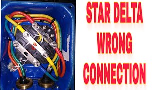 Star Delta Connection Wrong Way  Star Delta Connection എങ്ങനെ? #star#delta#wrong