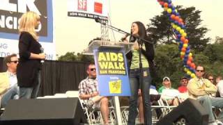 The Cast of Wicked Performing "For Good" at AIDS Walk San Francisco 2010