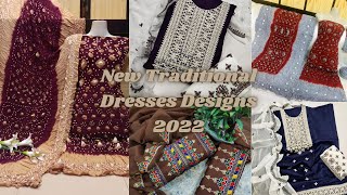 Pakistani Traditional Dresses Designs 2022 ||Chunri Dresses ||Casual Party Wear Dresses