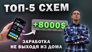 Как заработать в интернете 2024? Заработок 8000$ в месяц без вложений?