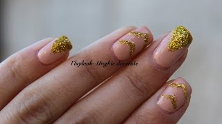 Video tutorial #172 Nail art glitter Capodanno - New Year 2016- By Flaylook