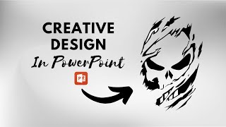 Creative Demon Design in PowerPoint #design #demon #powerpoint #tutorials #easyediting #creative