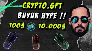 BEKLENEN YAPAY ZEKA / CRYPTO GPT GELİYOR /NASIL ALINIR KAÇ X YAPAR? / 100$ İLE 10.000$ KAZANABİLİRİZ