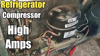 Refrigerator No Cooling Check Found Compressor High Amps problem solution ||Technical hulchal