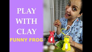 How to make a frog with clay