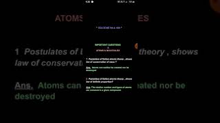 dalton atomic theory class 9 | dalton atomic theory dalton |  atomic theory class 11 dalton theory |