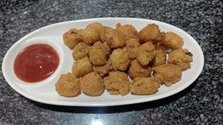 SUJI PAKODA | MOSOON SPECIAL | CRISPY SUJI PAKODA RECIPE