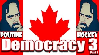 Democracy 3 Gameplay (Canada): Building A Utopia