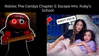 AAAH!!! THE EVIL TEACHER: MRS. RUBY! Roblox The Candys Chapter 5: Escape Mrs. Ruby’s School