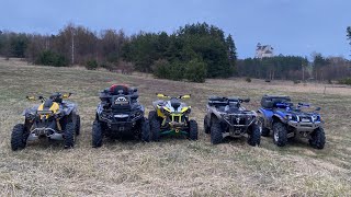 Canam Renegade 650, Renegade1000, Outlander xmr 1000, Grizzly 700, Grizzly 660