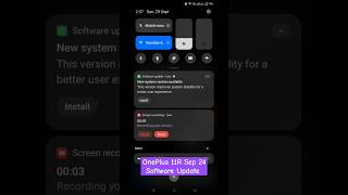 OnePlus 11R Sep 24 Software Update: Latest Features & Changes #softwareupdate #oneplus #ytshorts