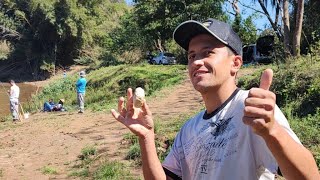 MASSA IDEAL PARA PESCA DE CURIMBA  NO RIO PARAOPEBA NO CHANECA ( assistir até o final 😲)