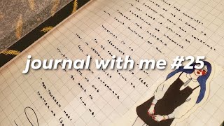 + forgot to post because I got overwhelmed by bts | traveler's notebook journal with me #25